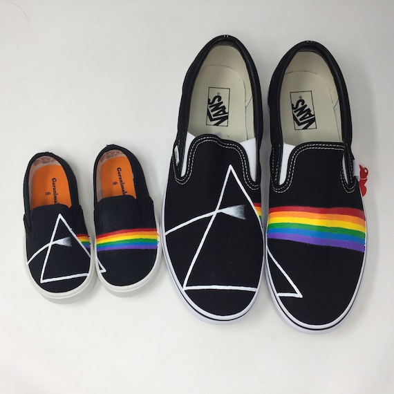 pink floyd shoes vans