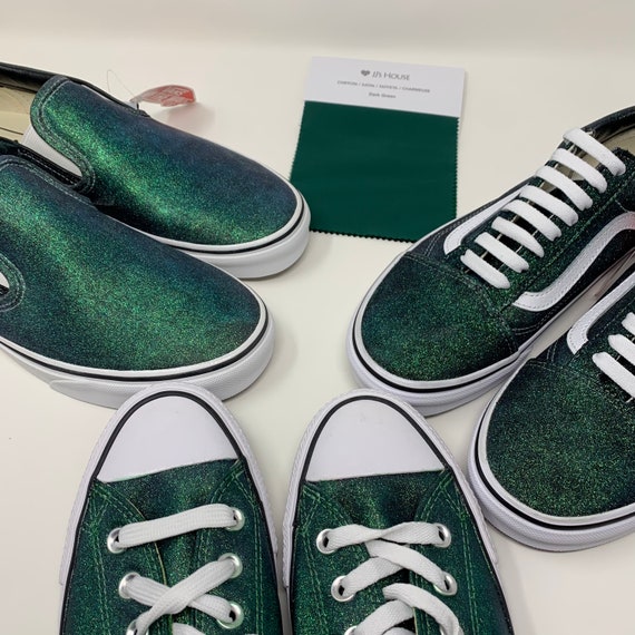 vans verde esmeralda