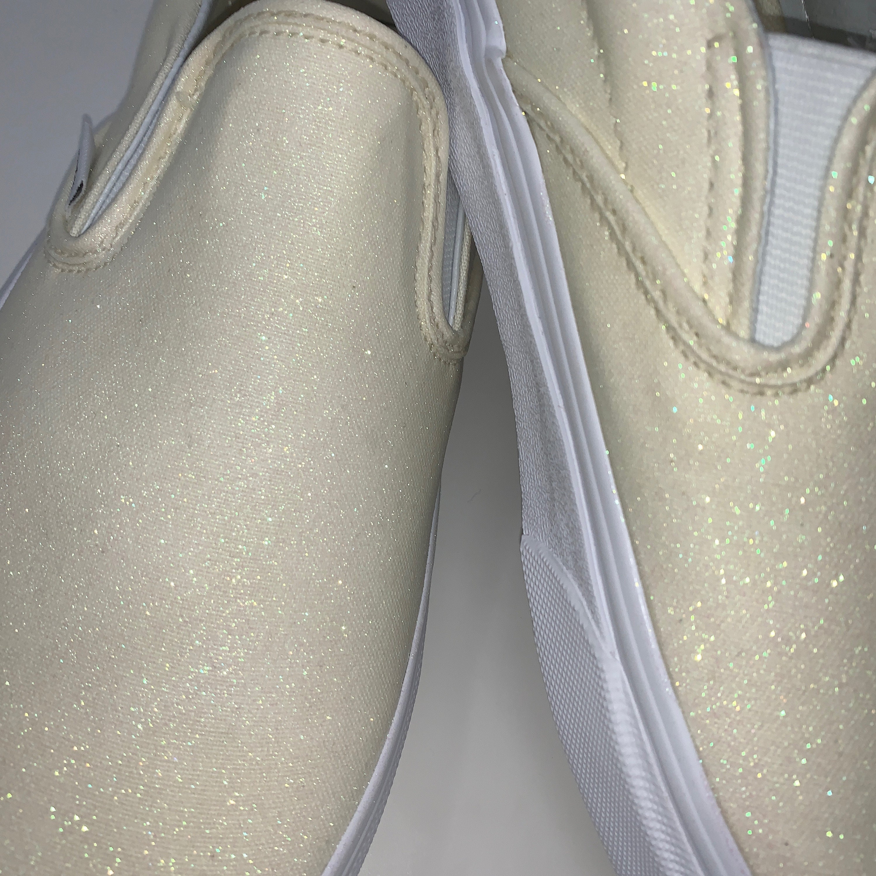 Ivory Pearl Vans. FREE PERSONALIZATION. Wedding Toms. Ivory Etsy