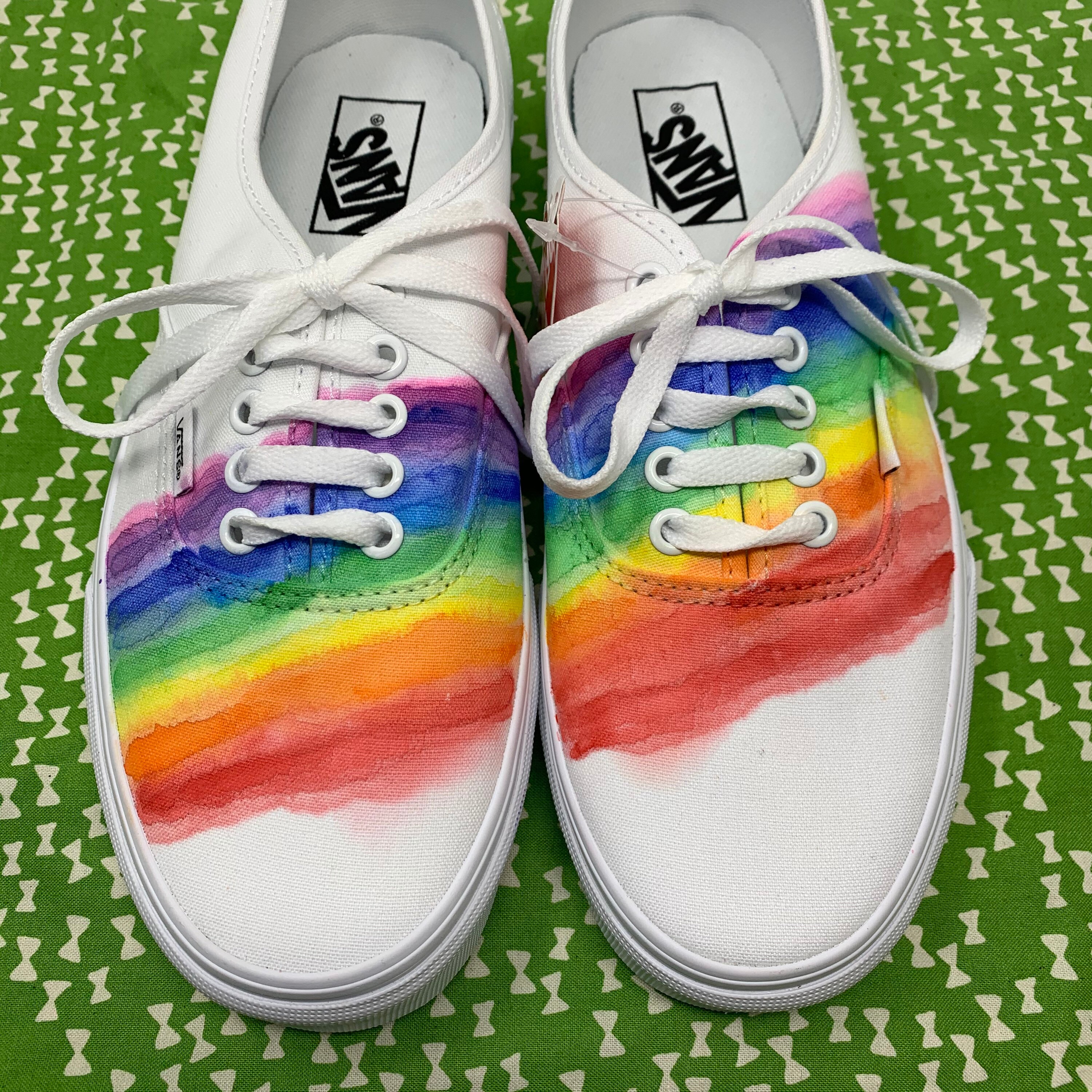 gay pride vans shoes