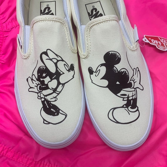 Minnie Vans disney Shoes Mickey Shoes 