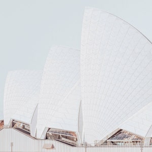 Coastal light and airy print, coastal Sydney  print, Sydney Opera House, sydney travel photo, sydney harbour print, light and pastel print