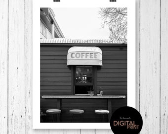 Digital Download, printable wall art, downloadable art, digital wall art, affordable prints, coffee sign print, cafe print