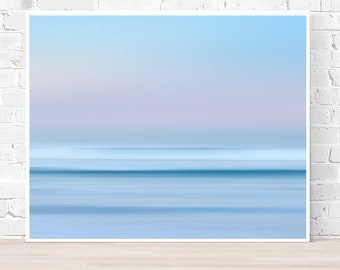 water motion blur, Beach photography, Beach print, abstract, contemporary art, turquoise water, modern art, ocean photography, coastal art