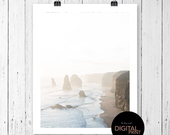 12 Apostles Print: Coastal Ocean Road Wall Art (Digital Download)
