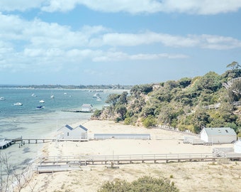 Portsea Boathouse Print: Mornington Peninsula Coastal Wall Art