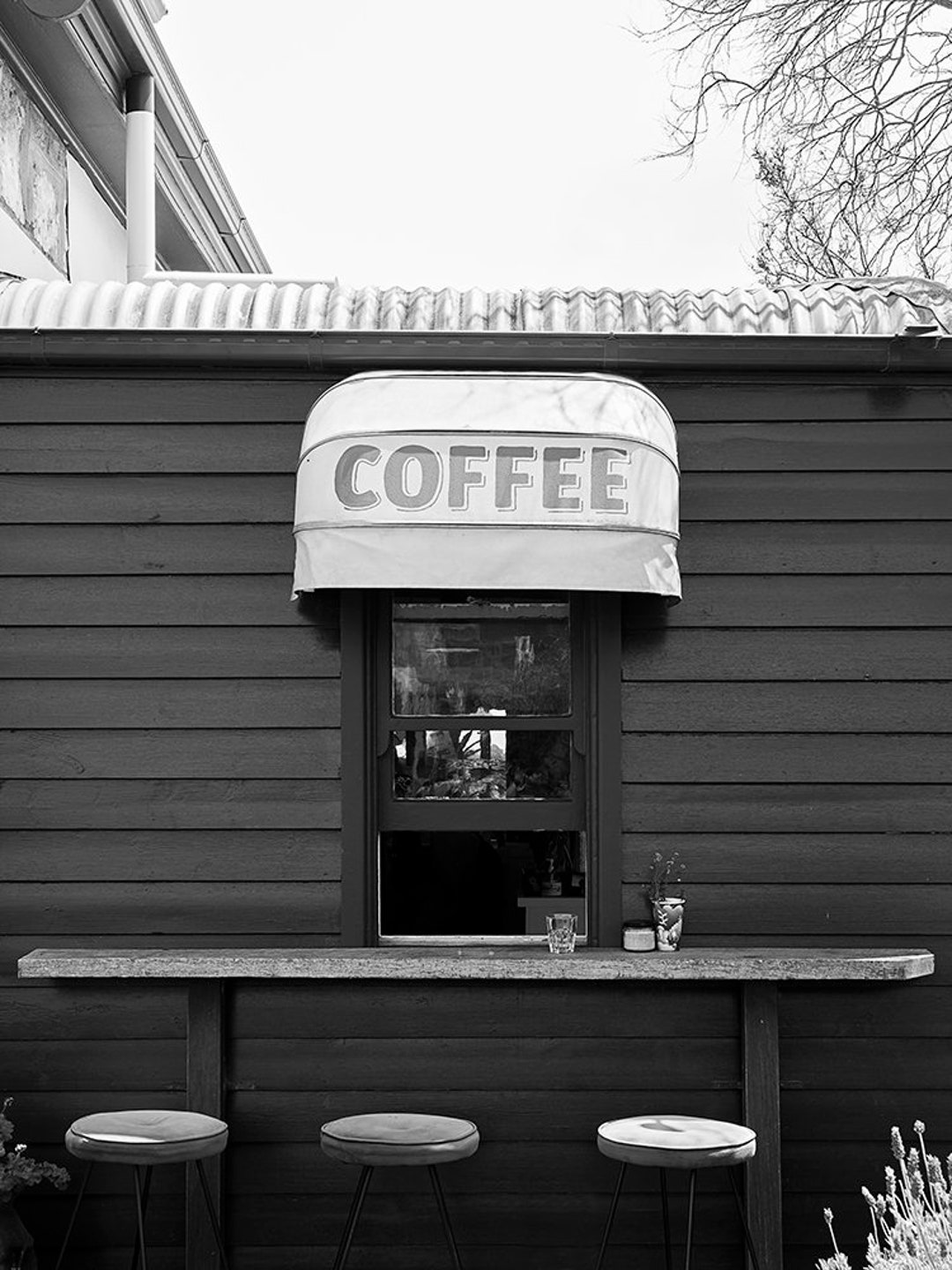 Black and White Cafe Print Coffee Sign Print Cafe Sign Etsy