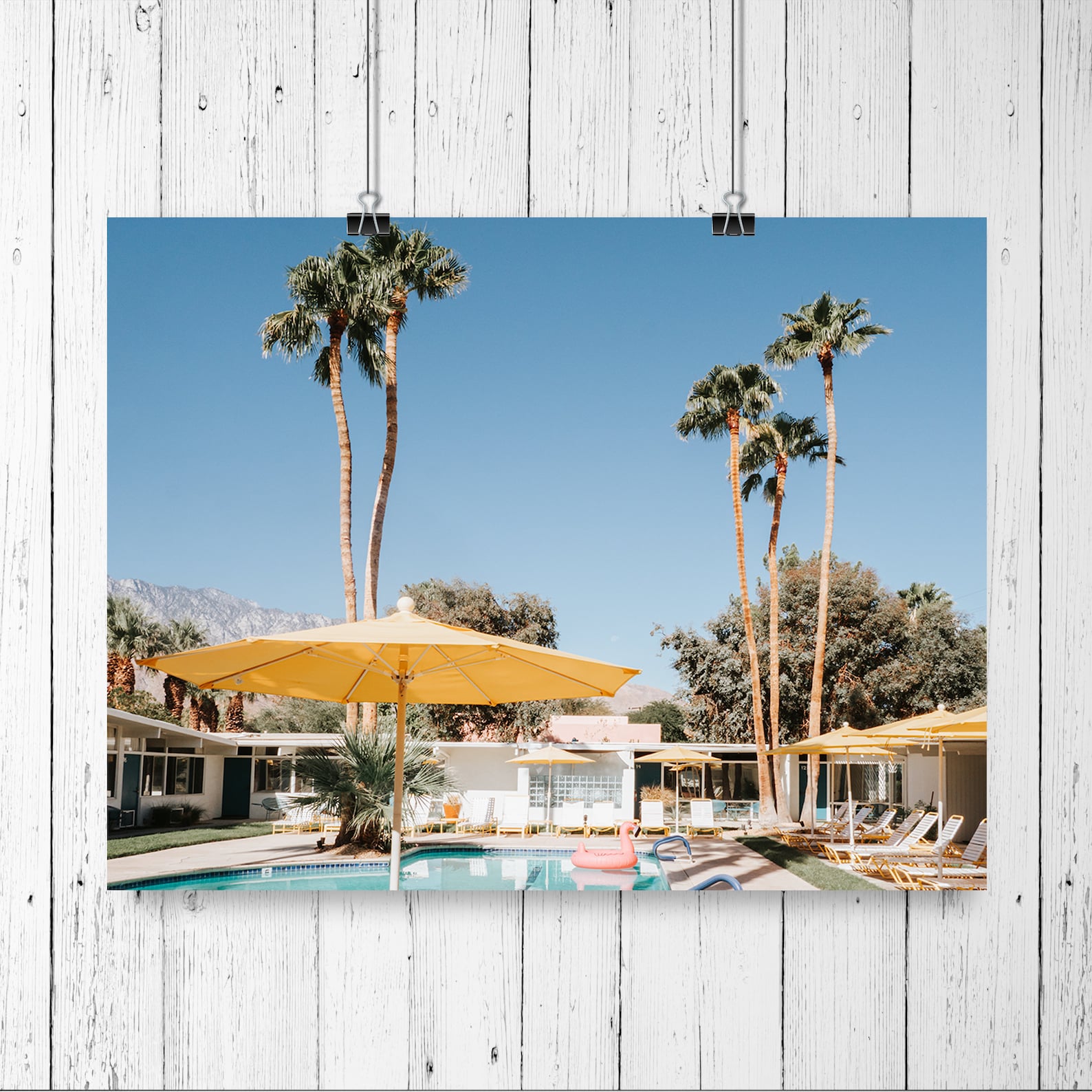 Slim Aarons inspired Palm springs Pool poster beach | Etsy