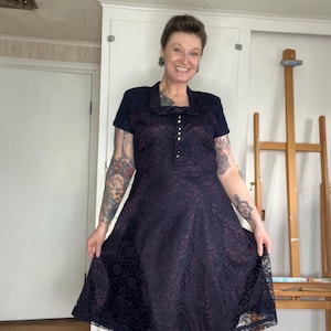 black shirtwaist dress Size 10 Shirtwaist Dress