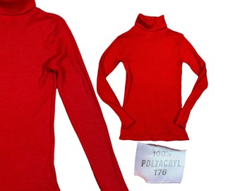 walmart red turtleneck
