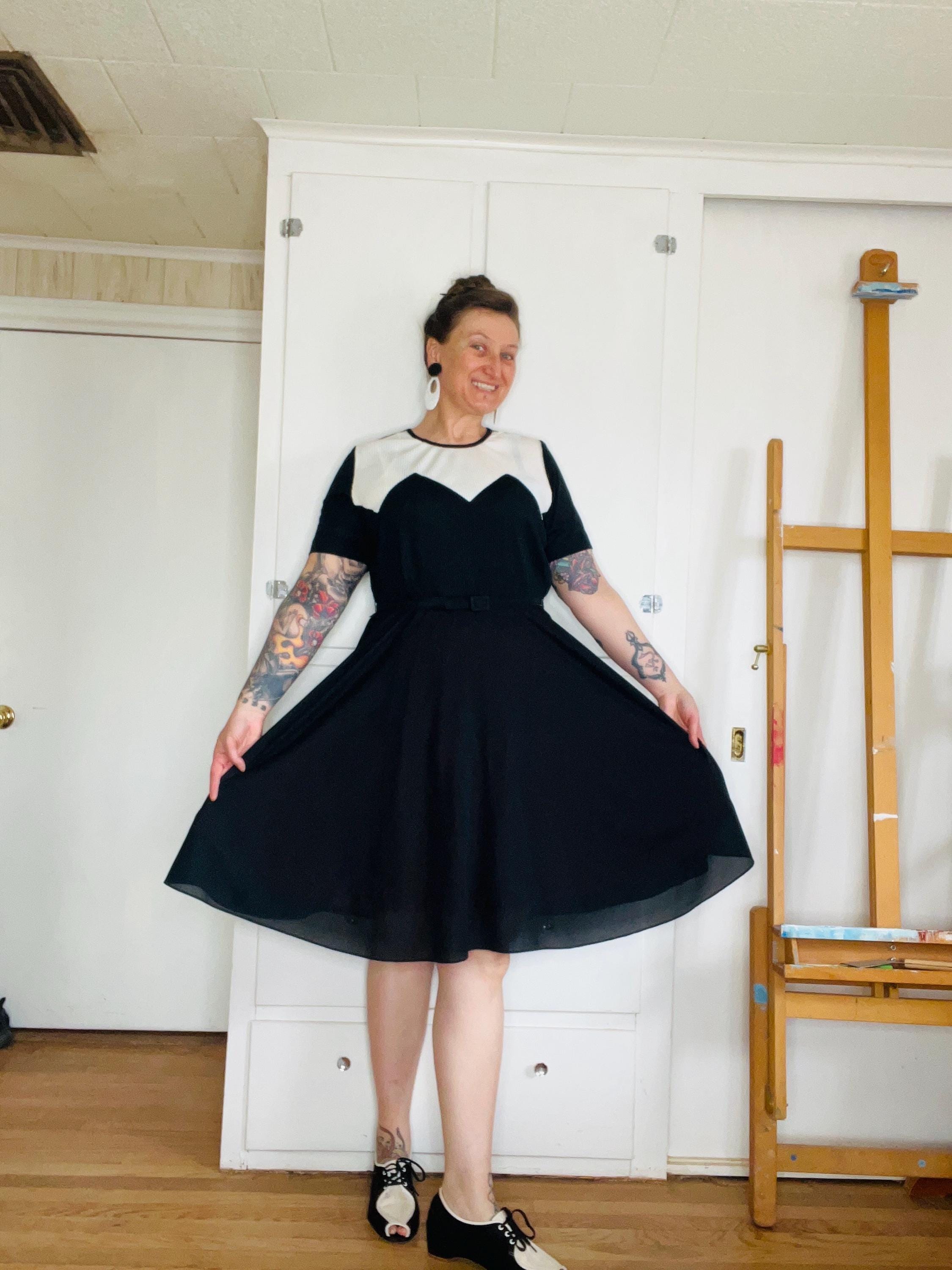 plus size black swing dress black prom dresses,long sleeve prom dresses new arrival evening dresse –  Simplepromdress