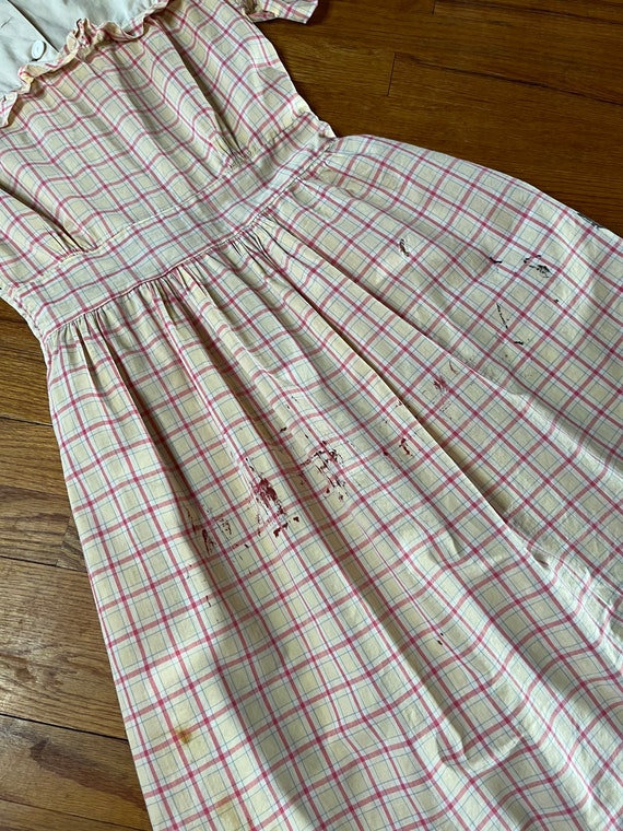 Rare 40s Midi Dress As Is, Vintage 1940s Dress in… - image 5