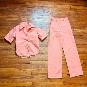 70s Tunic Set - Etsy UK