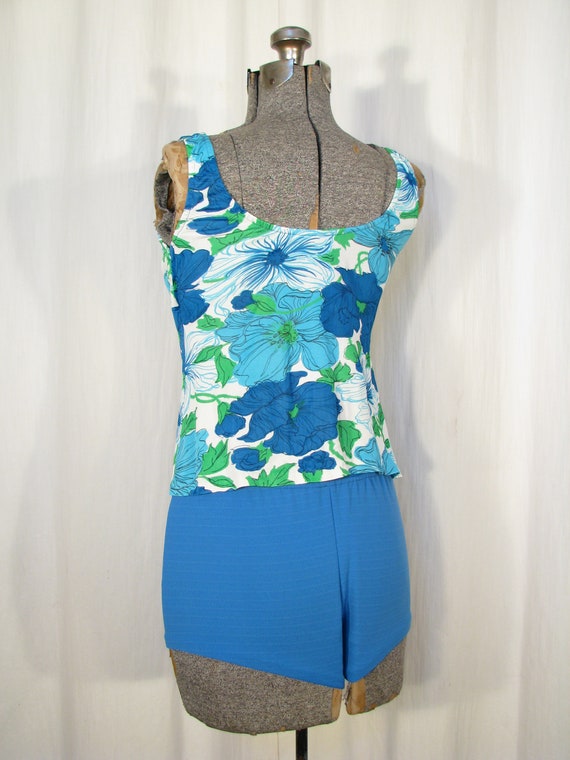 1960s Vintage Bathing Suit, 60s Two Piece Swimsui… - image 5