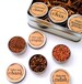 DIY Microgreens Maggie's 6 Seed Type Kit Indoor Garden - Organic Vegan Gourmet Microgreens Seeds in Reusable Tin Gift Box 