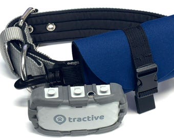 Tractive Adventure Dog Collar Holder | GPS Tracker Pouch | Waterproof Neoprene Sleeve | Secure Pet Tracking Case