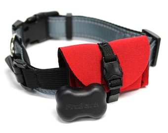 Fit Bark Tracker Storage Dog Collar Pouch / Dog Tracker Custom Pouch