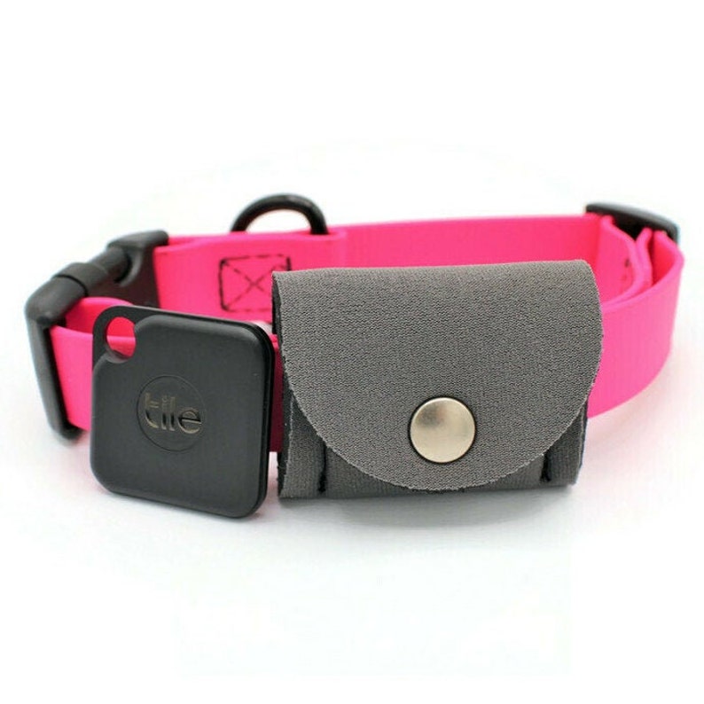 Tile Pro Pet Tracker Storage for Pet Collars / Custom Neoprene Etsy