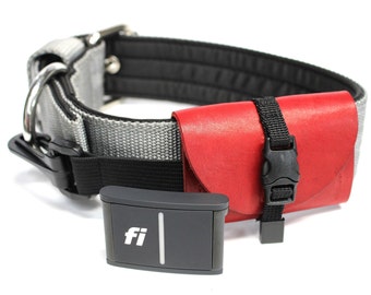 Tractive Dog GPS Tracker LTE Compatible Collar Pouch - 15 Colour