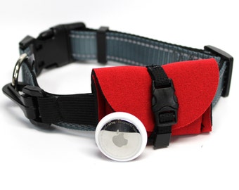 Apple Air Tag Storage Pouch / Custom Collar Pouch