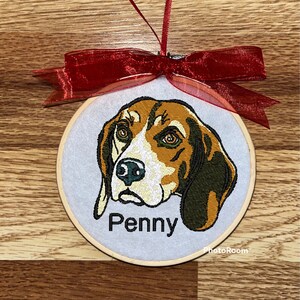 Dog Ornament, Personalized Dog Breed Ornament, Beagle Ornament, Pet Christmas Ornament, Christmas Decoration
