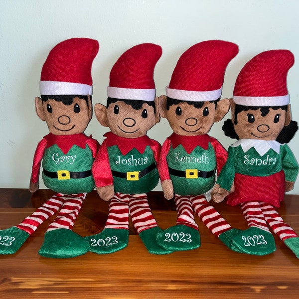 Christmas Elf, Personalized Elf, Personalized Christmas, Christmas Plush, Plush Elf, Baby's 1st Christmas, First Christmas