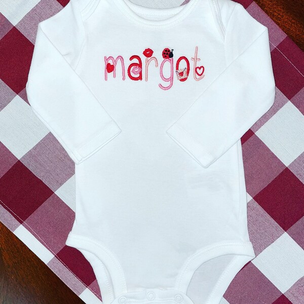 Baby's First Valentine's, Valentines Outfit, Baby's 1st Valentine's, Valentine Baby, Valentine's Shirt, Valentine Baby Romper, Valentine