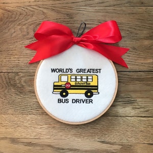 Bus Driver Gift, Bus Driver, Best Bus Driver, World&#39;s Greatest Bus Driver, School Bus Driver, School Bus, School Gift, Thank You Gift