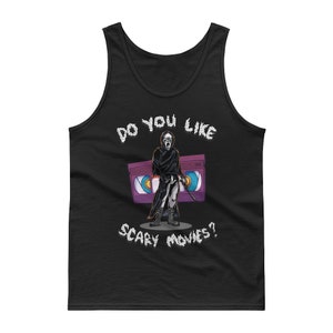 Do You Like Scary Movies? Scream Gay Horror Humor Tank Top