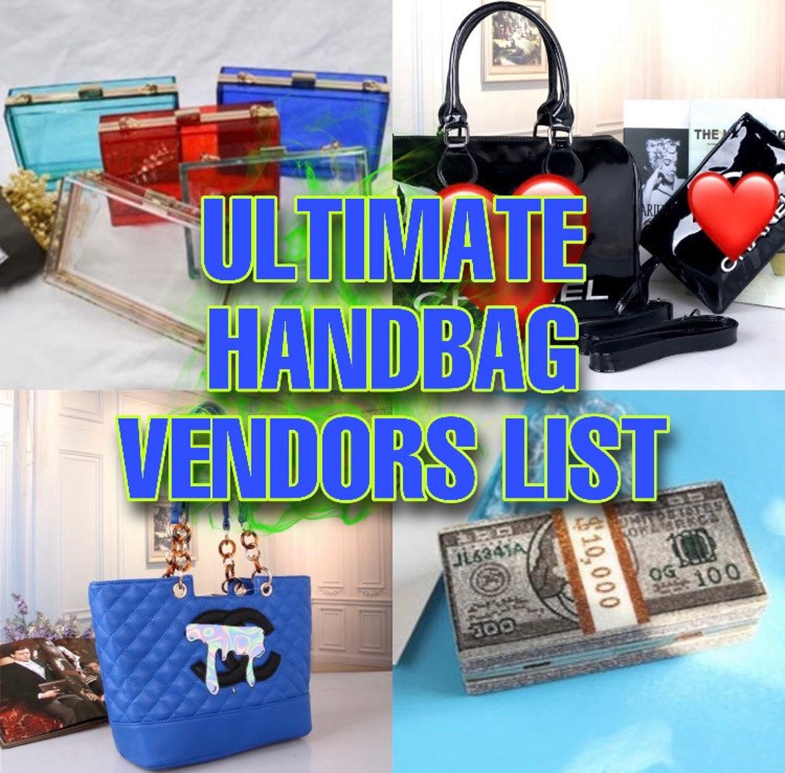 Ultimate Handbag Vendors List Etsy