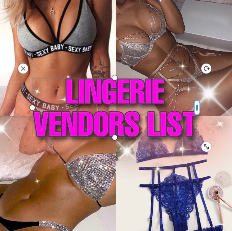 Lingerie Vendors List | Etsy