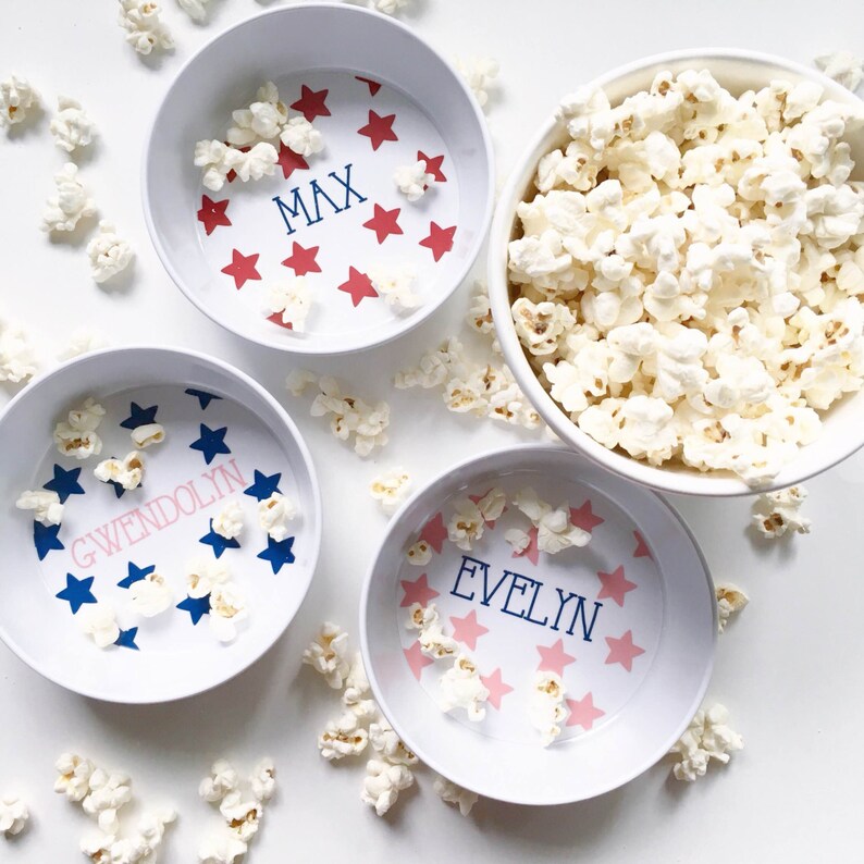 Personalized 8oz Bowl Kid's Snack Bowl Etsy