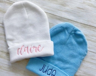 FREE SHIPPING! Personalized embroidered beanies, personalized stocking cap, knit hat, winter hat, skull cap, embroidered toboggan hat