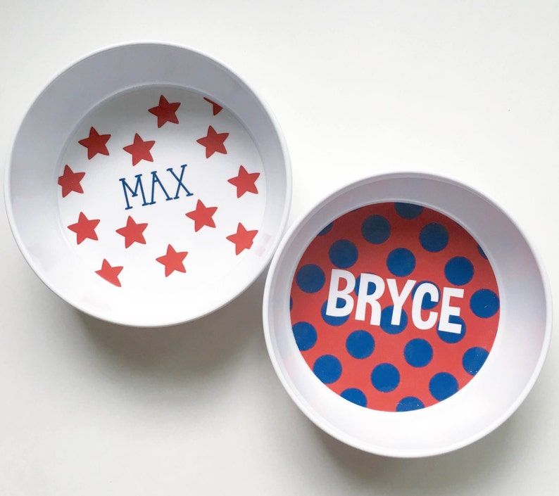 Personalized 8oz Bowl Kid's Snack Bowl Etsy