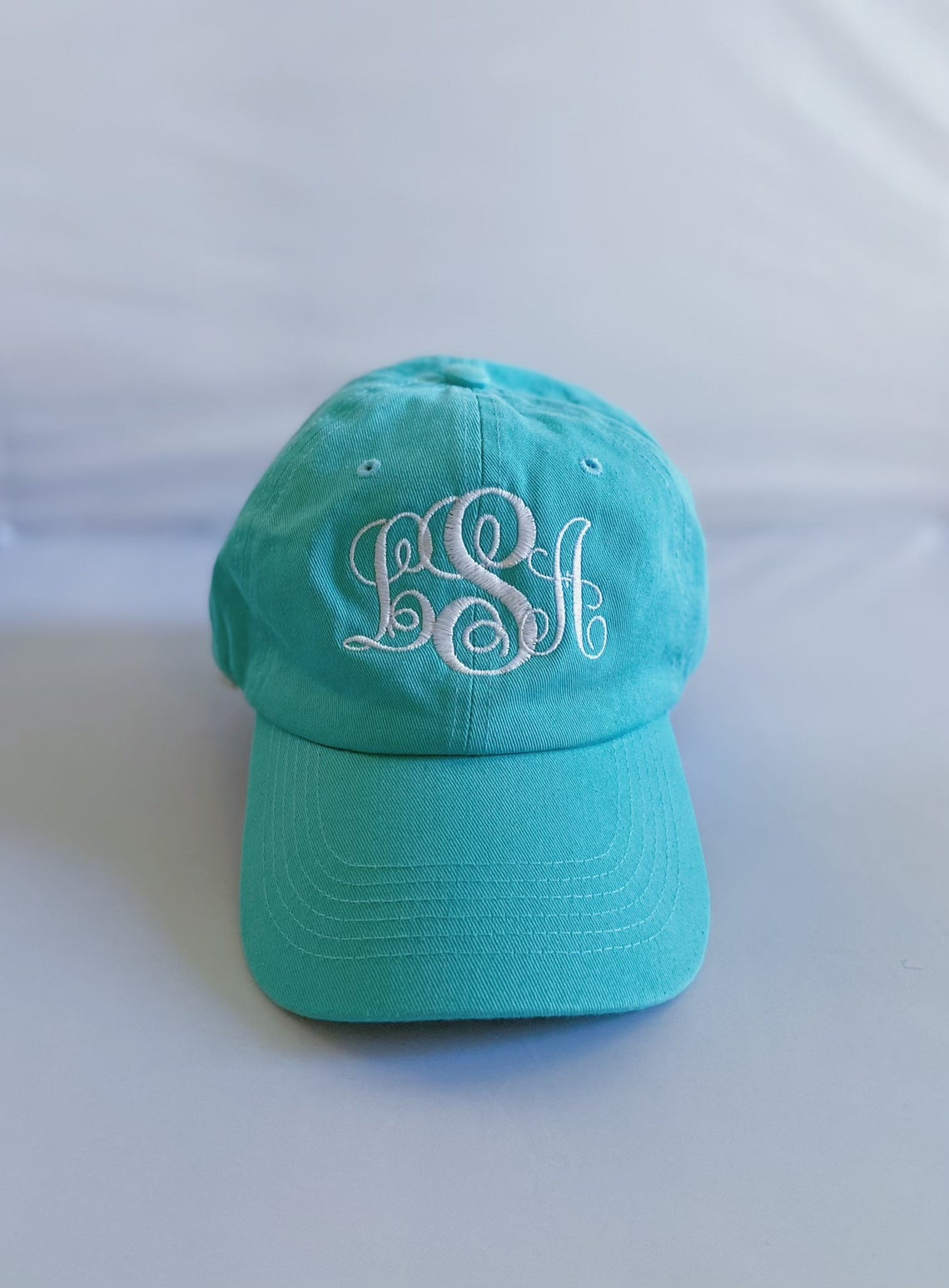 Embroidered Hat Custom Monogram Personalized Baseball Cap Etsy