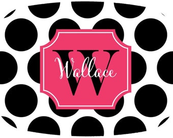 Personalized Melamine Platter - Custom Personalized Tray holiday Monogram