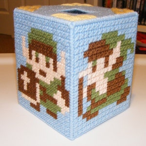The Legend of Zelda Link Tissue Box PATTERN ONLY