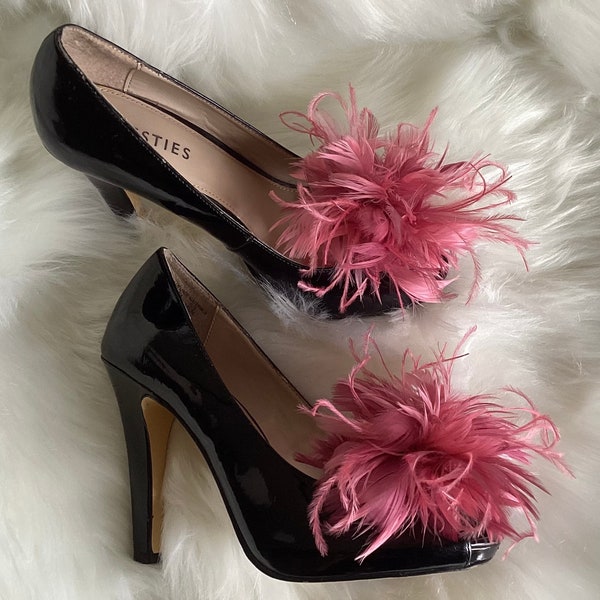 Feather Shoe Clips Etsy
