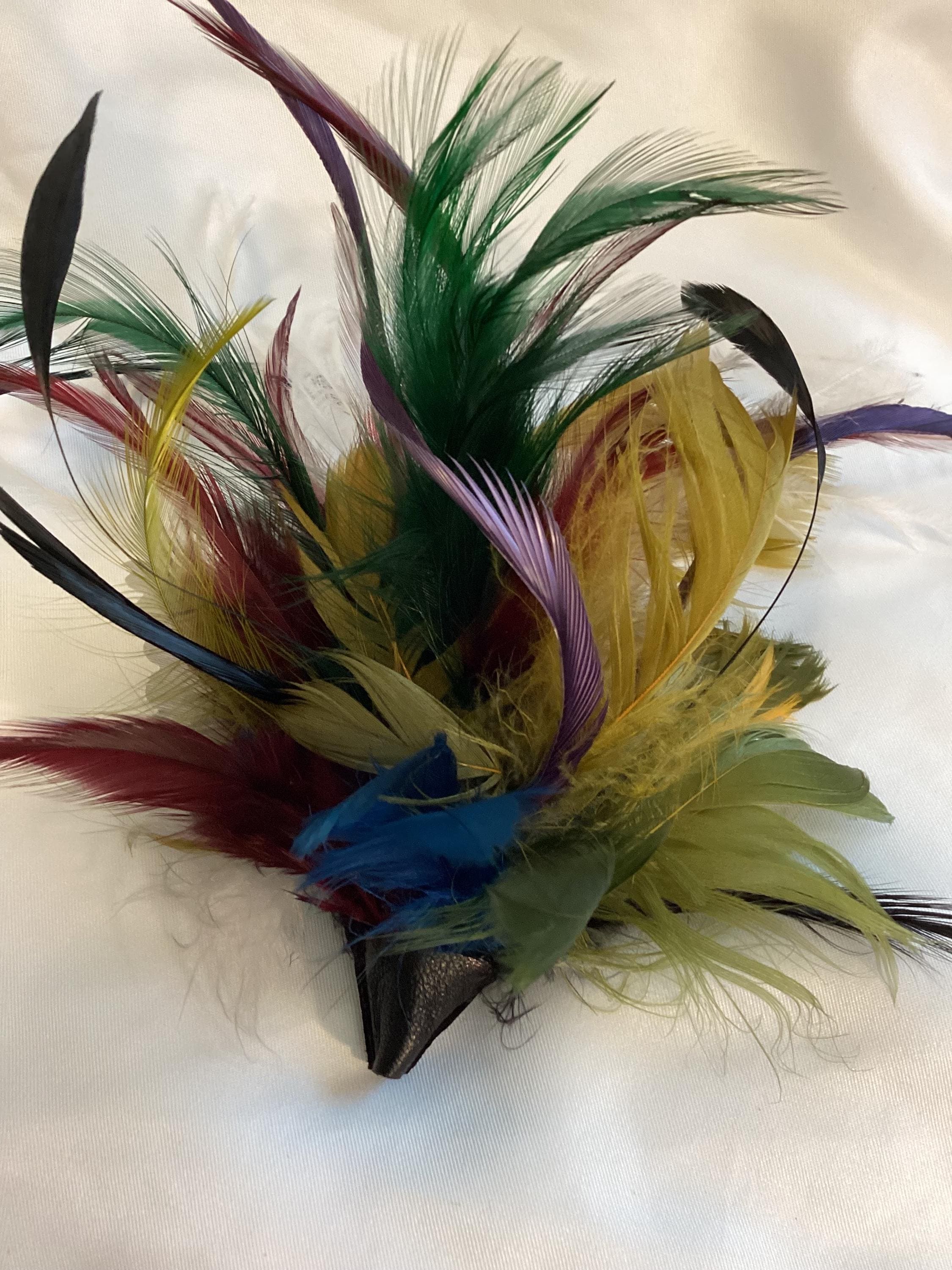 Olive Green and Ivory Fascinator - Etsy display picture 1