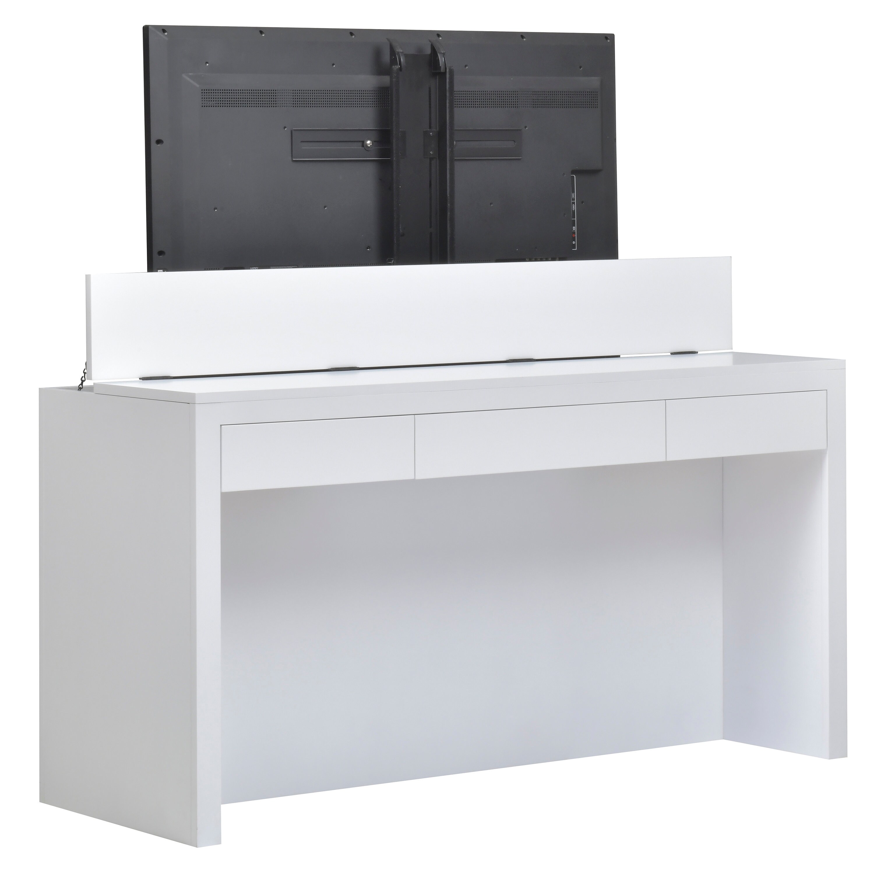 Queen/king Footboard Desk Lift With Bench TV Lift Etsy