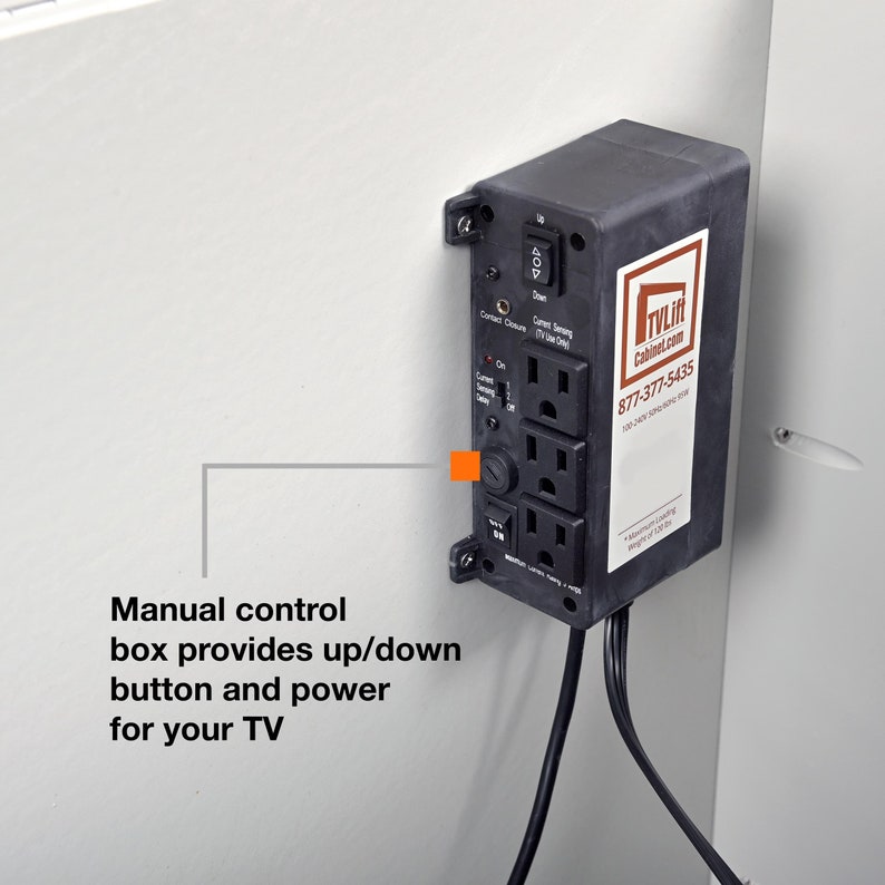 Outdoor Casual TV Lift in White Finish Etsy