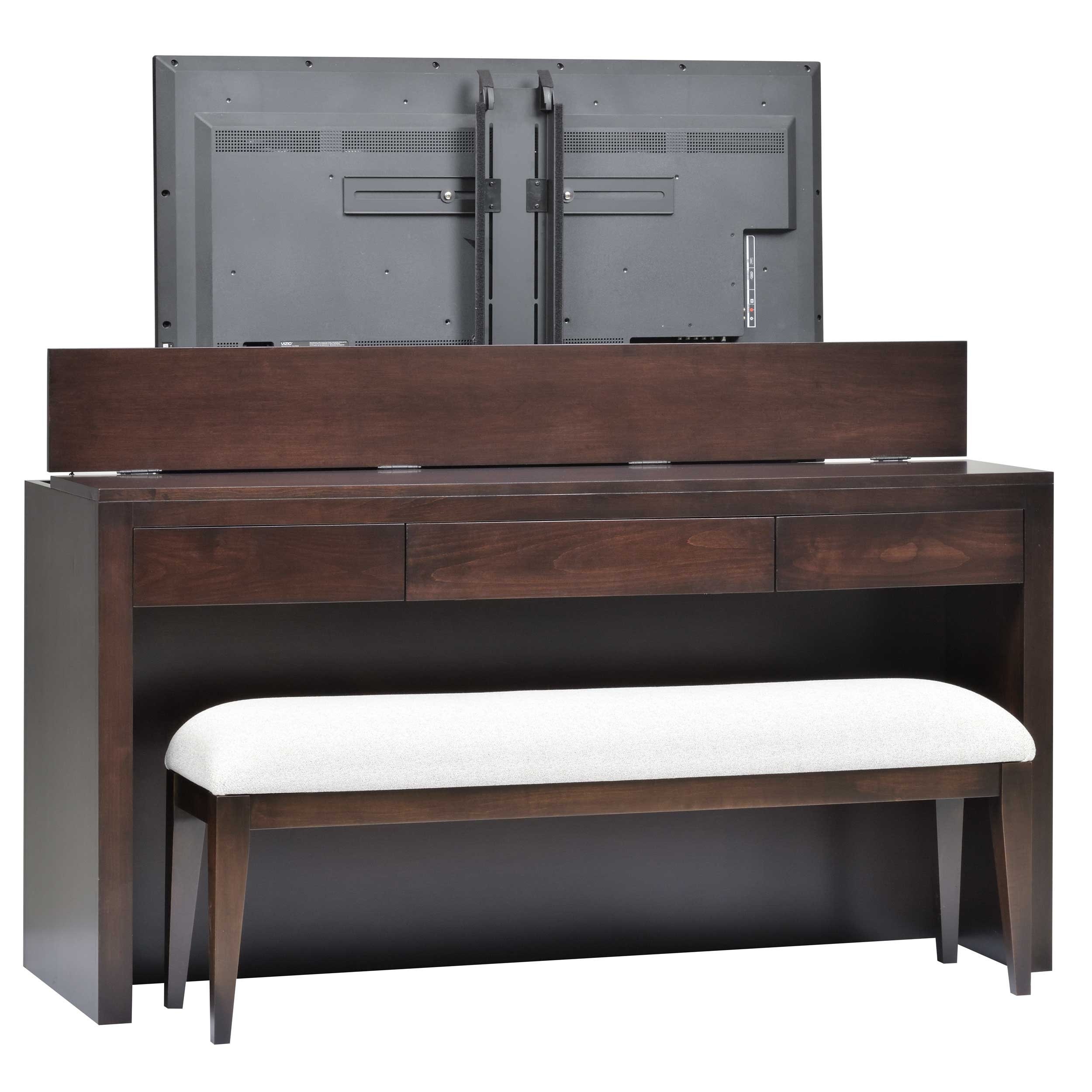 Tv lift bench deals