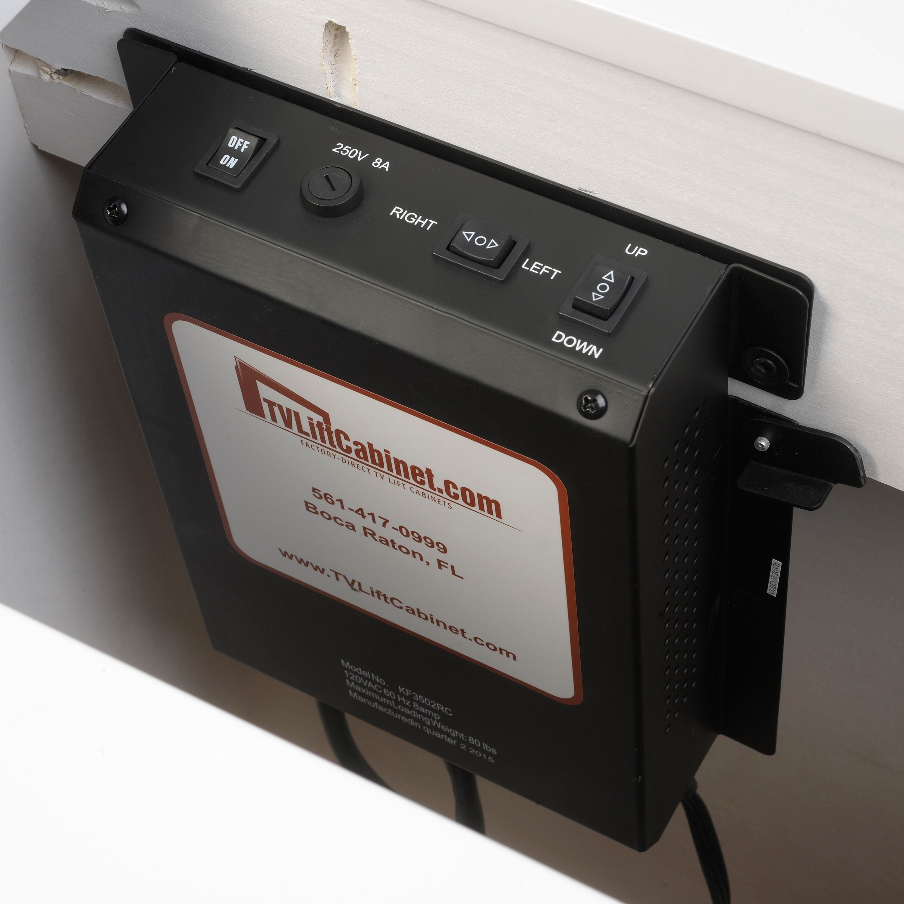 Azura 360 Degree Swivel TV Lift in White Etsy