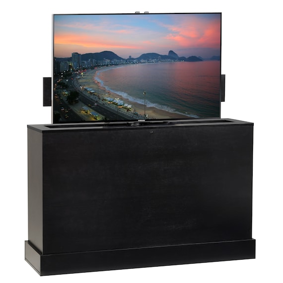 Azura TV Lift in Espresso Finish Framed and Finished Etsy