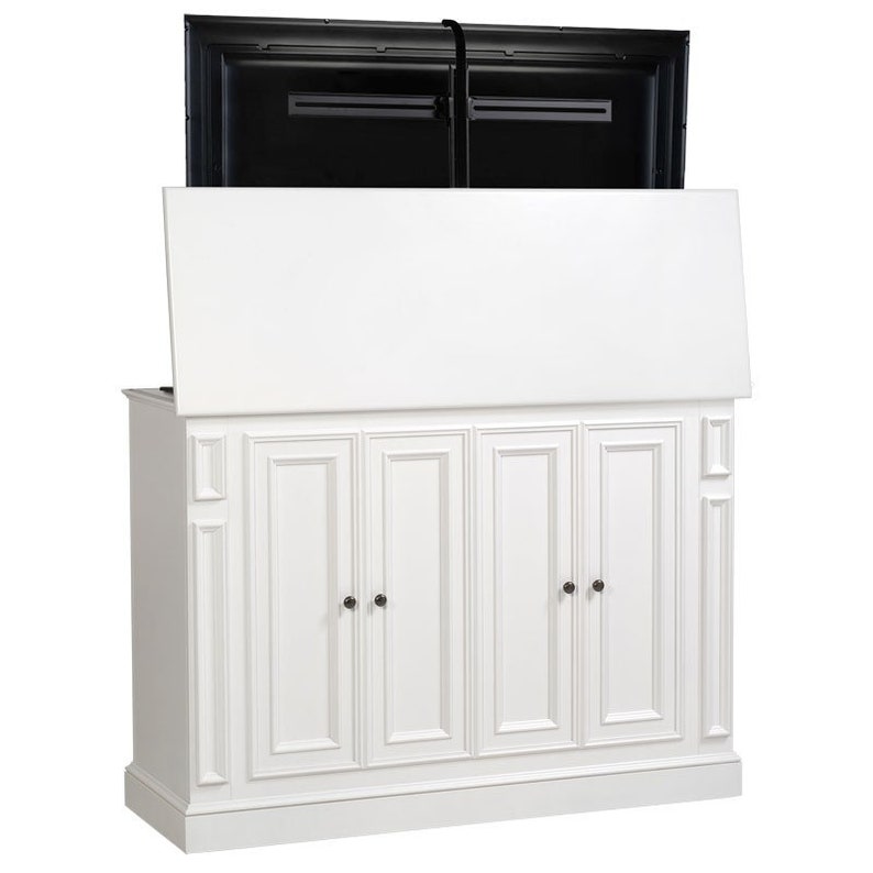 Harbor White TV Lift Finished and Framed on All 4 Etsy