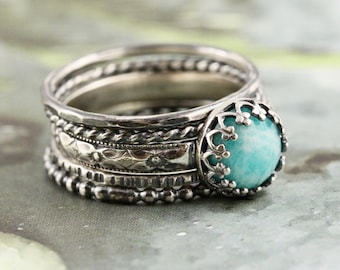 pastel coloured turquoise beach style jewelry sterling silver and turquoise ring beach ring boho bridal jewelry lavender turquoise ring