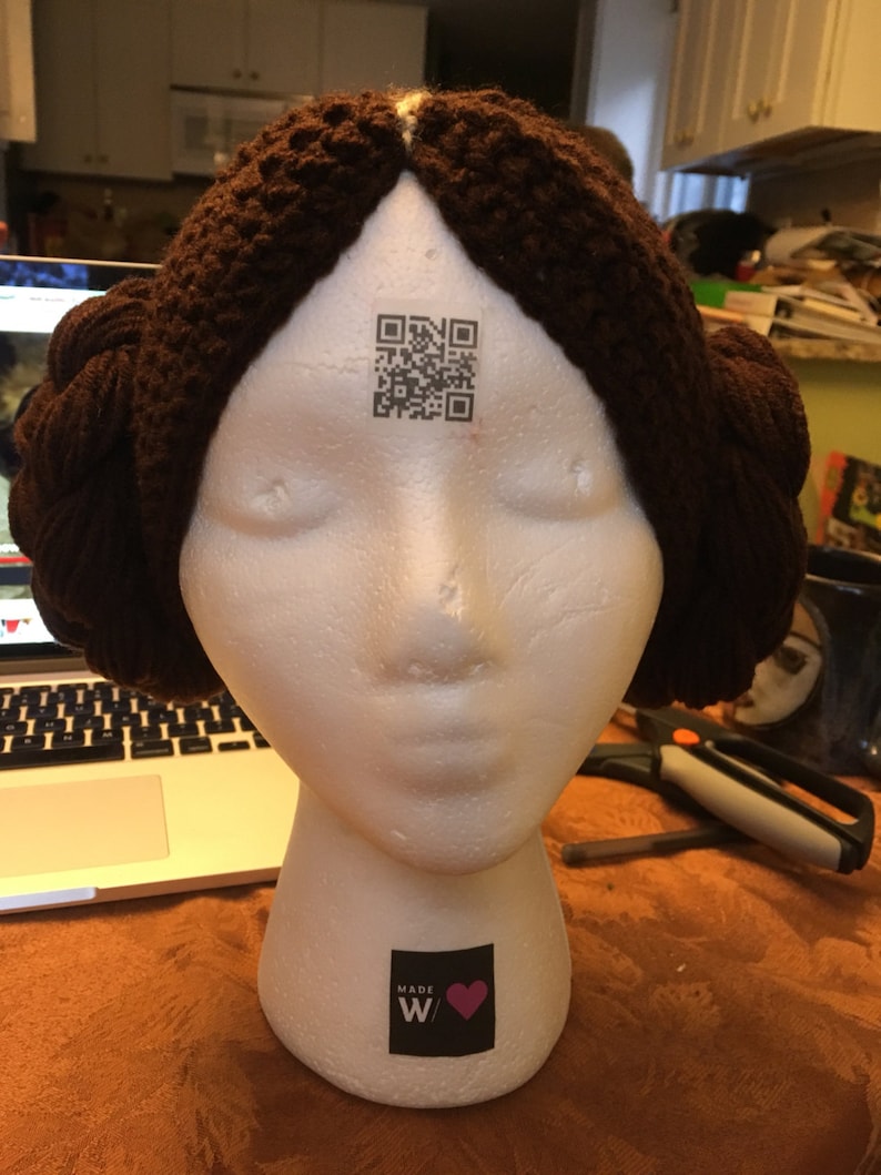 Princess Leia crochet hat Etsy