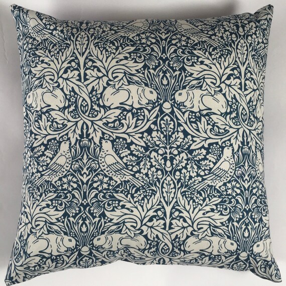 William Morris Brer Rabbit Cushion Cover Etsy UK