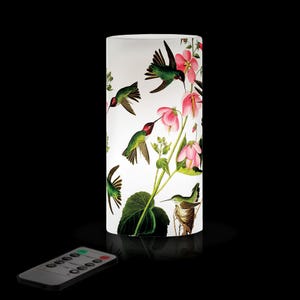Audubon Anna&#39;s Hummingbird 6&quot; 6&quot; LED Candle – Battery Operated, Flickering