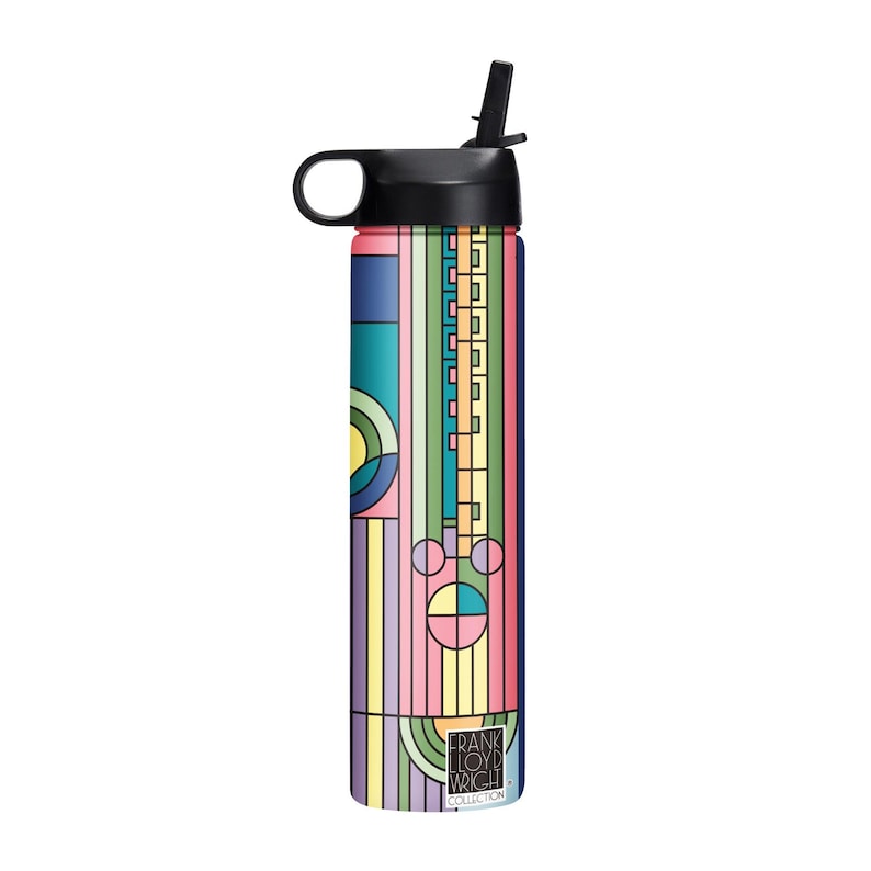 Frank Lloyd Wright Saguaro Forms Water Bottle - Thumbnail 2